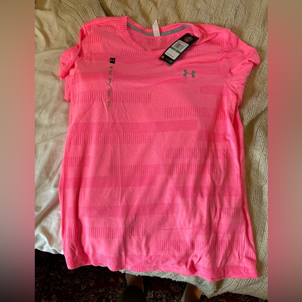 Under Armour women’s athletic t shirt. Size L